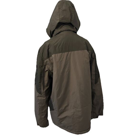 Mens S Jacket Winter Parka Insulated Water Resistant Hooded Mid weight BLK $120 - Picture 3 of 14